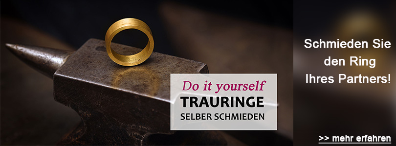Schmieden Sie Ihre eigenen Trauringe!