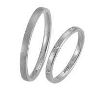 Trauring Trauringe Ideal 2 Eheringe Verlobungsringe Ringe Diamantringe Antragsringe Brillantringe