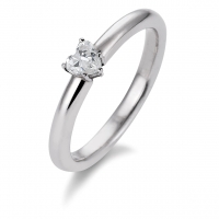 Trauring Trauringe Lech mit Herzdiamant 0,18 ct. TWVSi Eheringe Verlobungsringe Ringe Diamantringe Antragsringe Brillantringe